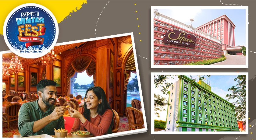 Dining and hotel experiences for a complete Winter Fest Carnival at Ramoji Film City Dining and hotel experiences for a complete Winter Fest Carnival at Ramoji Film City